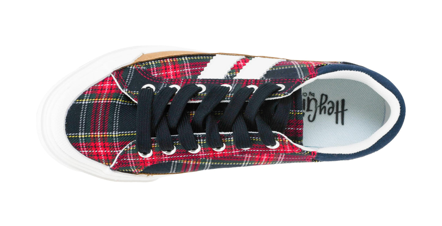 Corkys Footwear Hey Girl Womens Thats Her Fashion Sneaker - Featuring Two Stripes on The Side, Cushioned Insoles for All Day Wear, and A Lace-Up Design