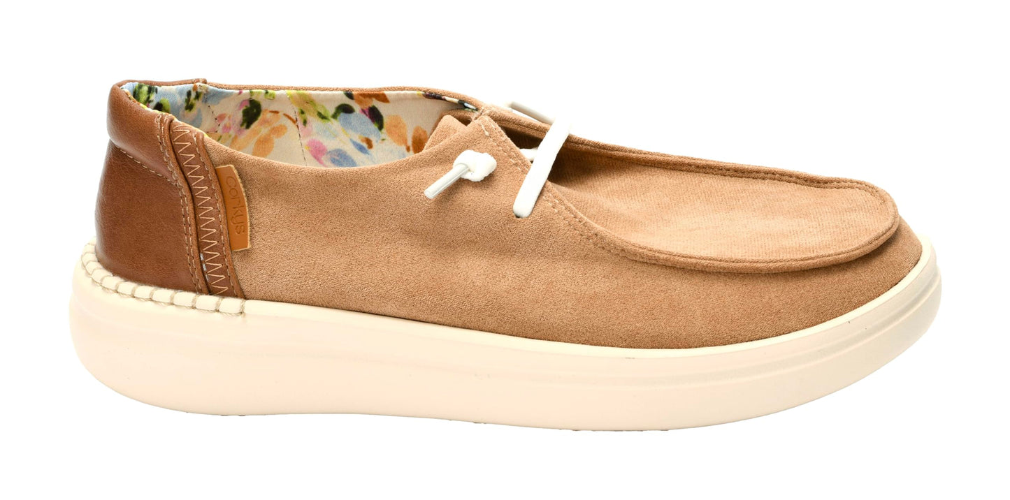 Corkys Footwear Women's Kayak 2 Slip-On Loafer - Featuring a Chic and Versatile Slip-On Design, A Subtle 1-Inch Heel, Cushioned and Removable Insoles for All Day Wear