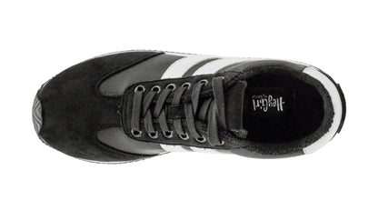 Corkys Footwear Hey Girl Jet Lag Fashion Sneaker – Stylish Lace-Up Shoe with A Soft Plush Insole for All-Day Comfort, Subtle Platform, and Side Stripes