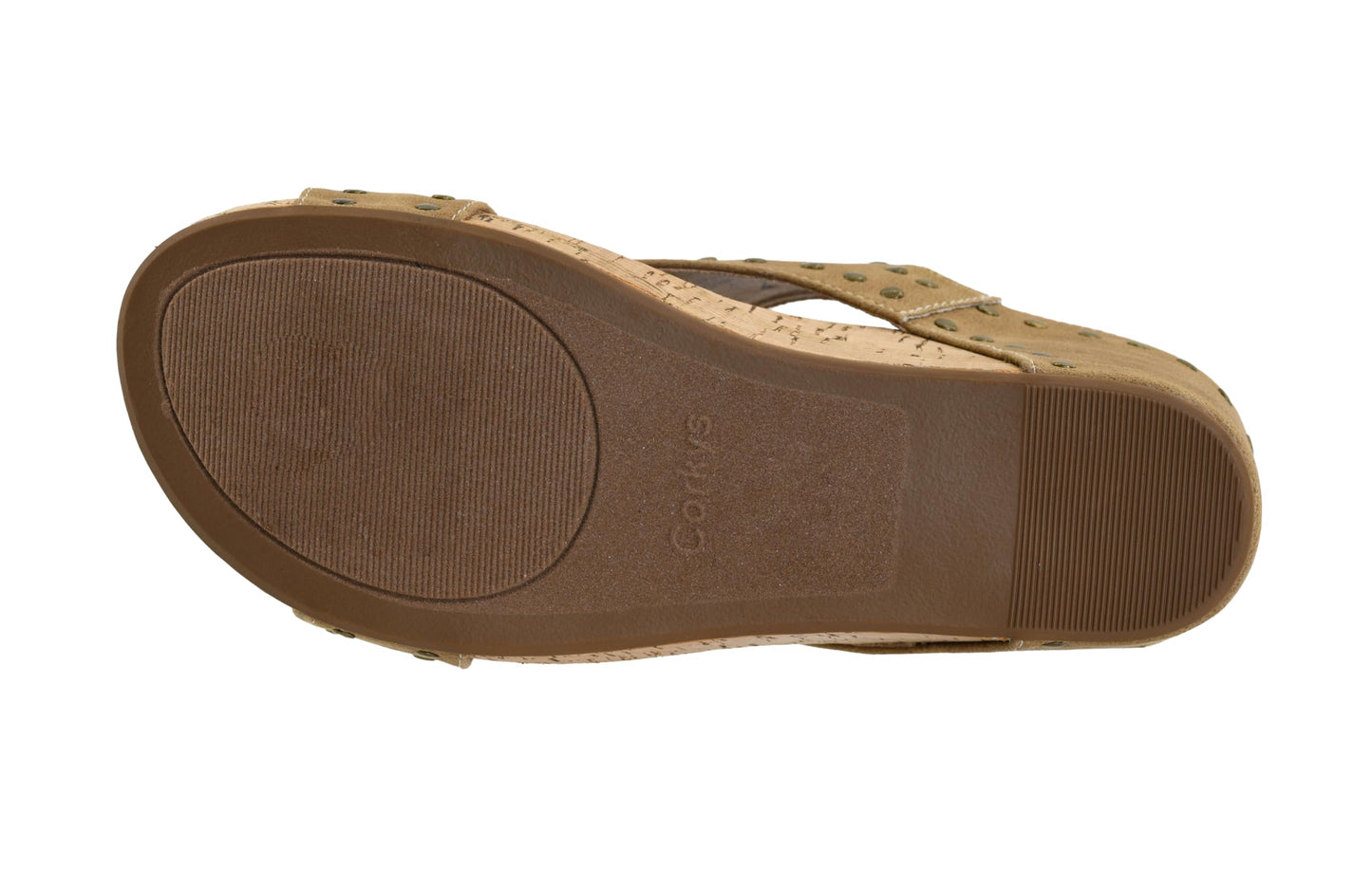 Corkys Footwear Women's Carley Wedges, Featuring Corkys EVA Foam Cushioned Insoles, A 2.5 Inch Heel, Lightweight For All Day Wear, And Hook And Loop Closure