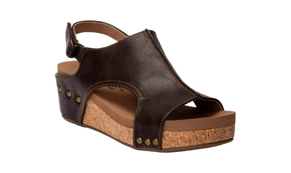 Corkys Footwear Volta Wedge - Chic Elegance Meets All-Year Comfort with a 2-Inch Cork Heel and Marshmallow Insole for Stylish Everyday Wear and All-Day Comfort