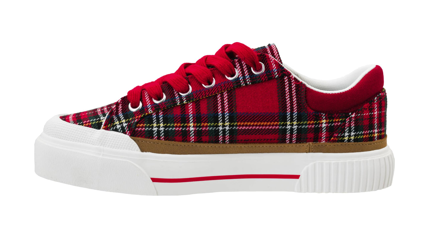 Corkys Footwear Hey Girl Womens Thats Her Fashion Sneaker - Featuring Two Stripes on The Side, Cushioned Insoles for All Day Wear, and A Lace-Up Design