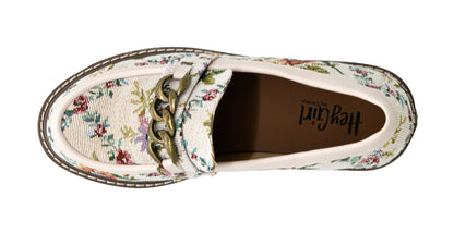 Corkys Footwear Hey Girl Women's Literally Heeled Loafer - Featuring a 1.5 Chunky Heel, A Chunky Chain Across The Upper, and A Lightly Cushioned EVA Insole for All Day Wear