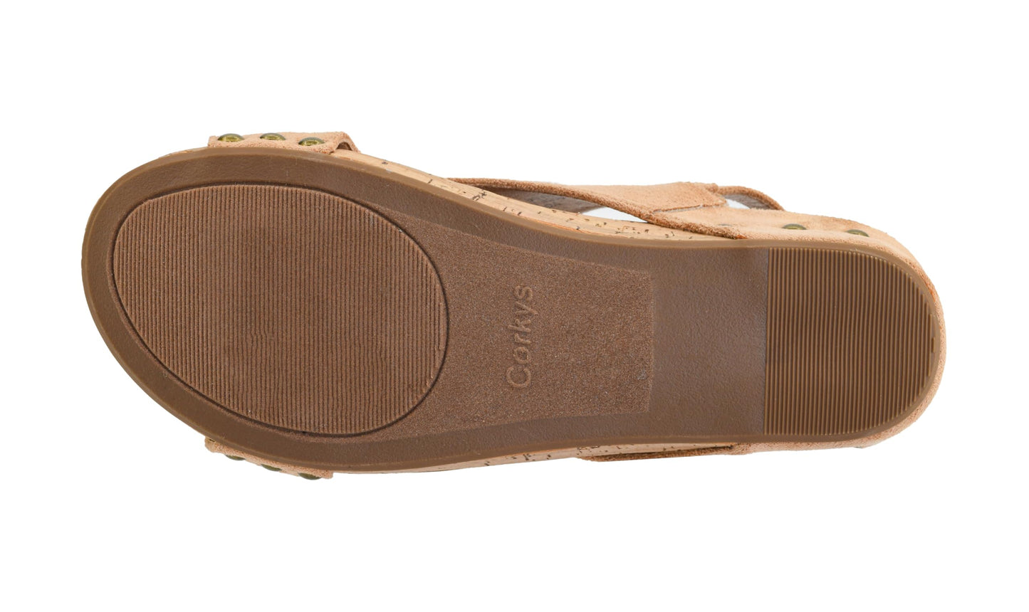Corkys Footwear Volta Wedge - Chic Elegance Meets All-Year Comfort with a 2-Inch Cork Heel and Marshmallow Insole for Stylish Everyday Wear and All-Day Comfort