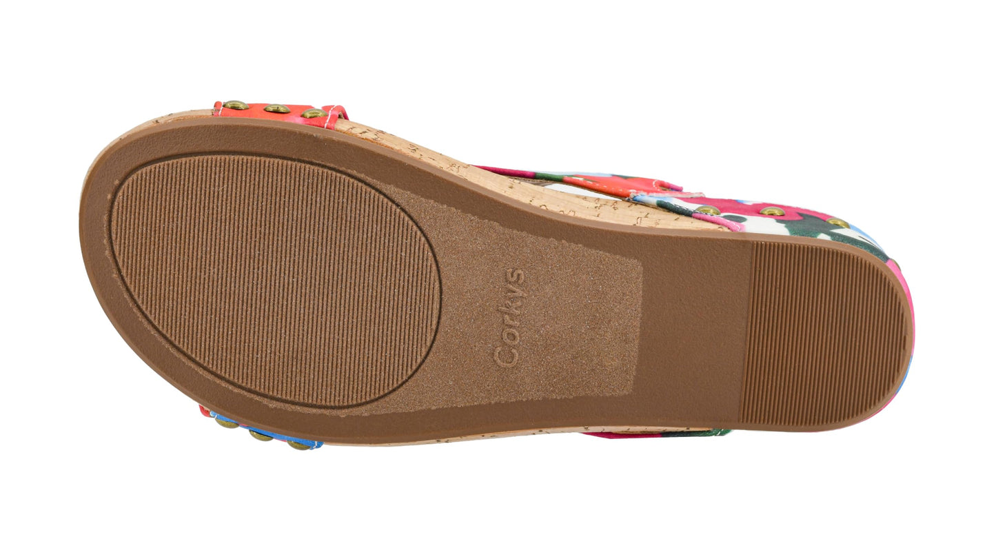 Corkys Footwear Volta Wedge - Chic Elegance Meets All-Year Comfort with a 2-Inch Cork Heel and Marshmallow Insole for Stylish Everyday Wear and All-Day Comfort