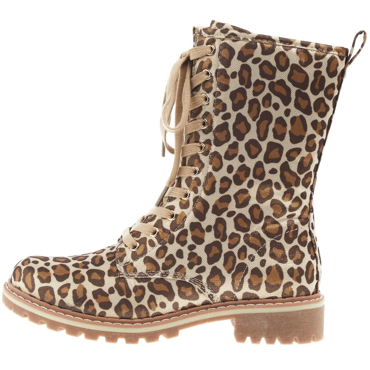 Corkys Footwear Women's FOMO Gold Leopard Boot  10 M