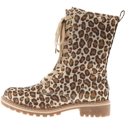 Corkys Footwear Women's FOMO Gold Leopard Boot  10 M
