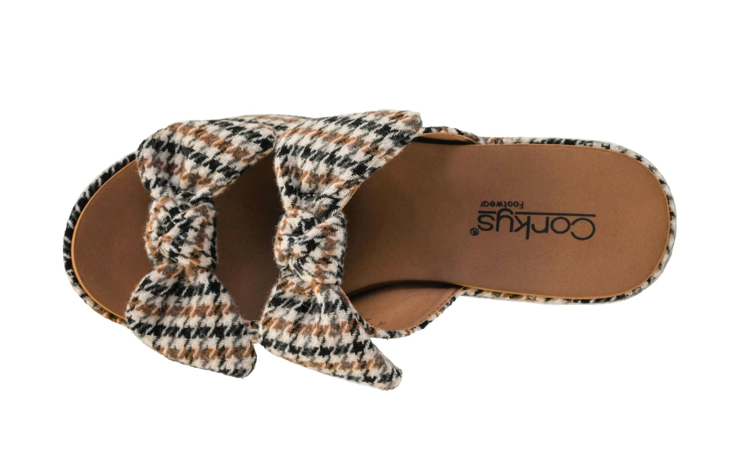 Corkys Footwear Womens Put A Bow On It Heeled Sandal - With A 3.25-Inch heel And 1-Inch platform, Chunky Heel, EVA Insole, and a Stylish Upper With Bows