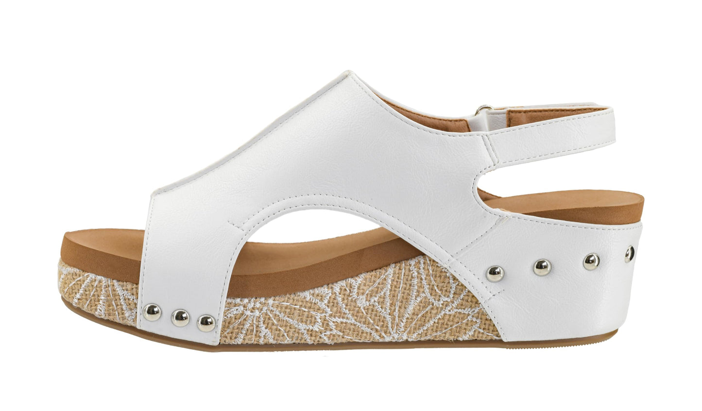 Corkys Footwear Volta Wedge - Chic Elegance Meets All-Year Comfort with a 2-Inch Cork Heel and Marshmallow Insole for Stylish Everyday Wear and All-Day Comfort