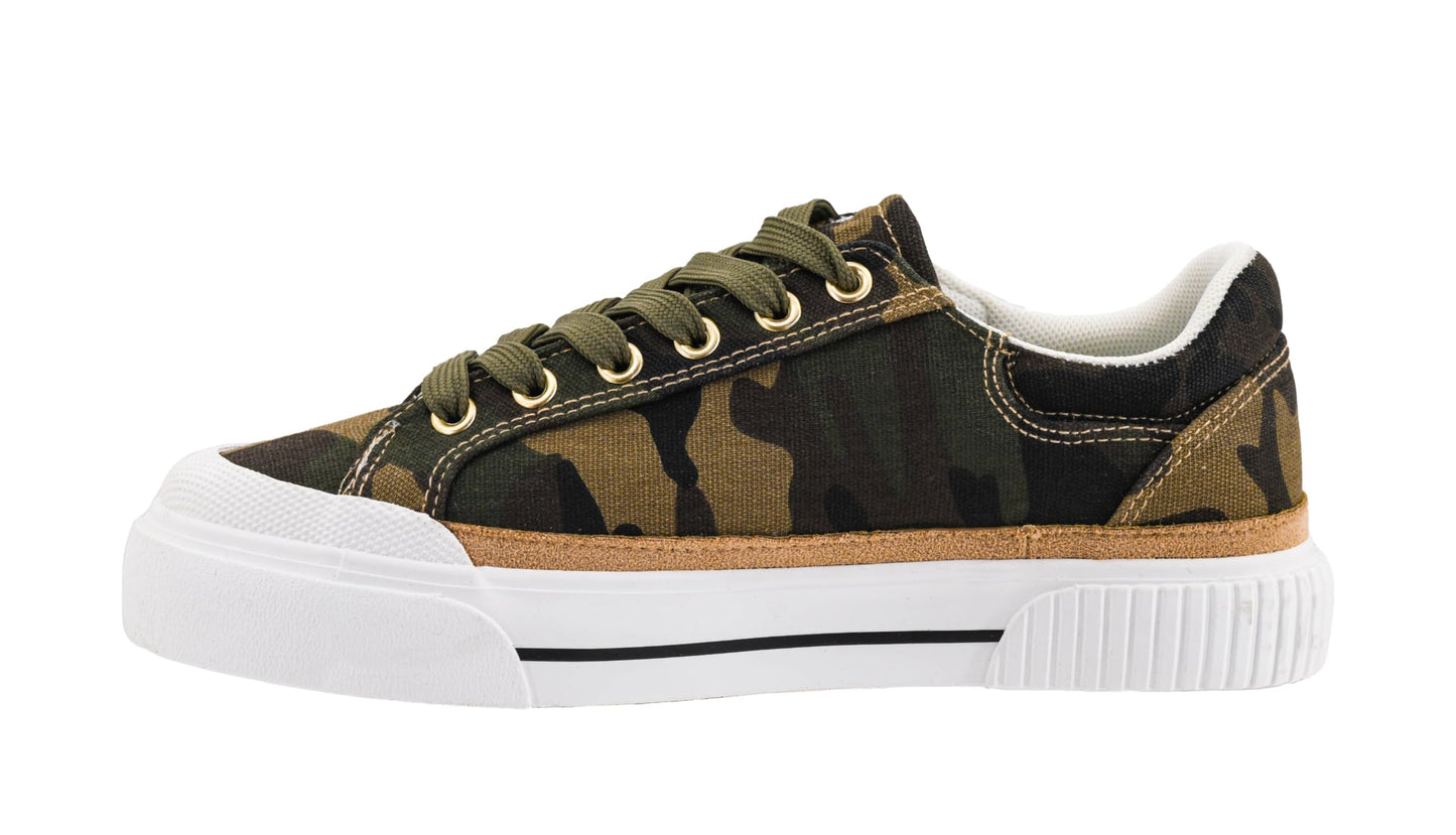 Corkys Footwear Hey Girl Womens Thats Her Fashion Sneaker - Featuring Two Stripes on The Side, Cushioned Insoles for All Day Wear, and A Lace-Up Design