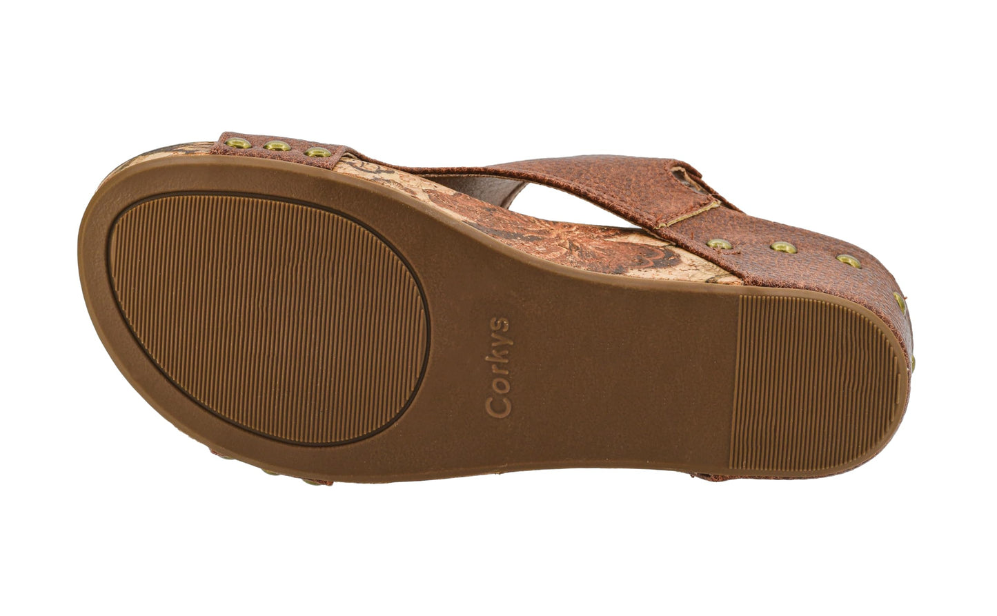 Corkys Footwear Women's Carley Wedges, Featuring Corkys EVA Foam Cushioned Insoles, A 2.5 Inch Heel, Lightweight For All Day Wear, And Hook And Loop Closure