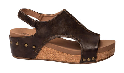 Corkys Footwear Volta Wedge - Chic Elegance Meets All-Year Comfort with a 2-Inch Cork Heel and Marshmallow Insole for Stylish Everyday Wear and All-Day Comfort