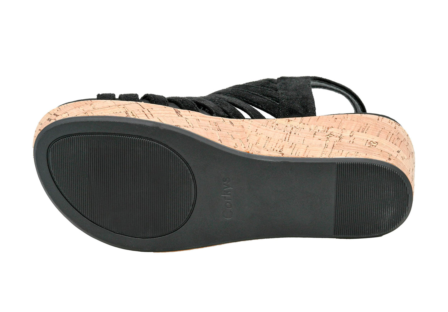 Corkys Footwear Women's Oopsie Daisey Wedge - Featuring a 2.5-Inch Heel, A Strappy and Breathable Upper, Signature Corkys Soft EVA Insoles for All-Day Wear