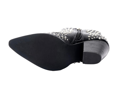 Corkys Footwear Women's Line Dance 3-in Western Bootie