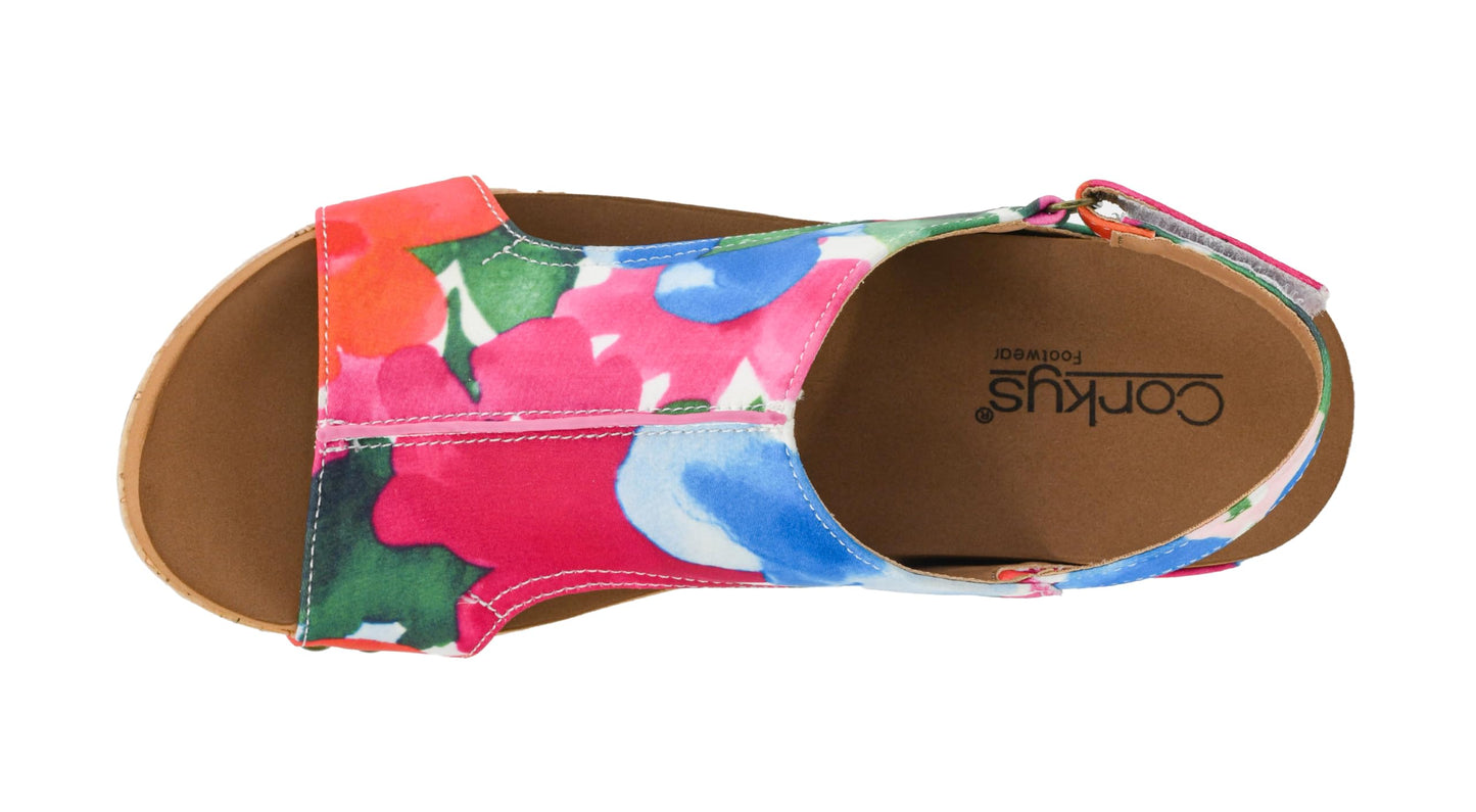 Corkys Footwear Volta Wedge - Chic Elegance Meets All-Year Comfort with a 2-Inch Cork Heel and Marshmallow Insole for Stylish Everyday Wear and All-Day Comfort