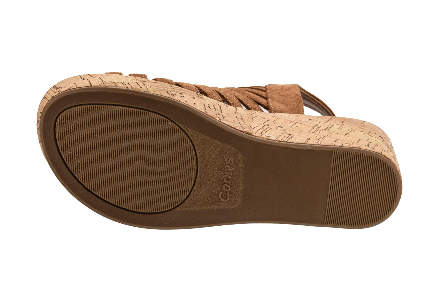 Corkys Footwear Women's Oopsie Daisey Wedge - Featuring a 2.5-Inch Heel, A Strappy and Breathable Upper, Signature Corkys Soft EVA Insoles for All-Day Wear
