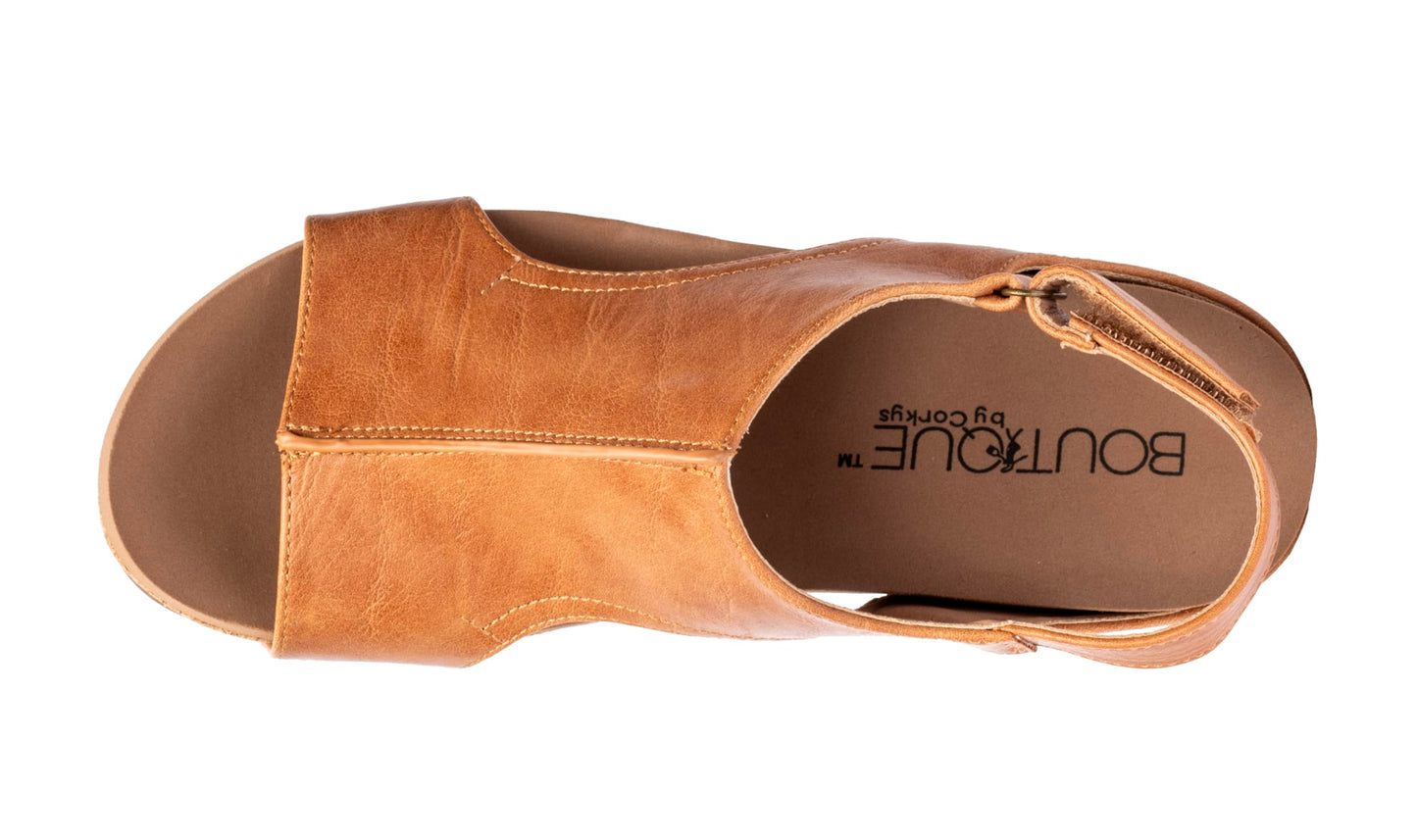 Corkys Footwear Volta Wedge - Chic Elegance Meets All-Year Comfort with a 2-Inch Cork Heel and Marshmallow Insole for Stylish Everyday Wear and All-Day Comfort