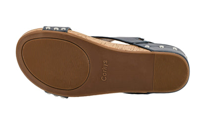 Corkys Footwear Volta Wedge - Chic Elegance Meets All-Year Comfort with a 2-Inch Cork Heel and Marshmallow Insole for Stylish Everyday Wear and All-Day Comfort