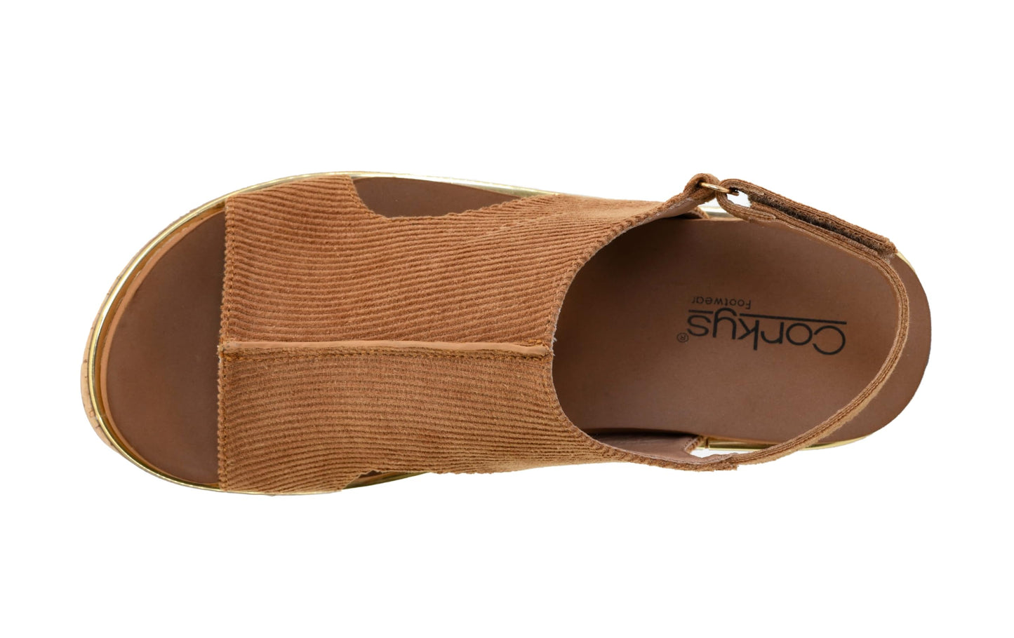 Corkys Footwear Women's Carley Wedges, Featuring Corkys EVA Foam Cushioned Insoles, A 2.5 Inch Heel, Lightweight For All Day Wear, And Hook And Loop Closure