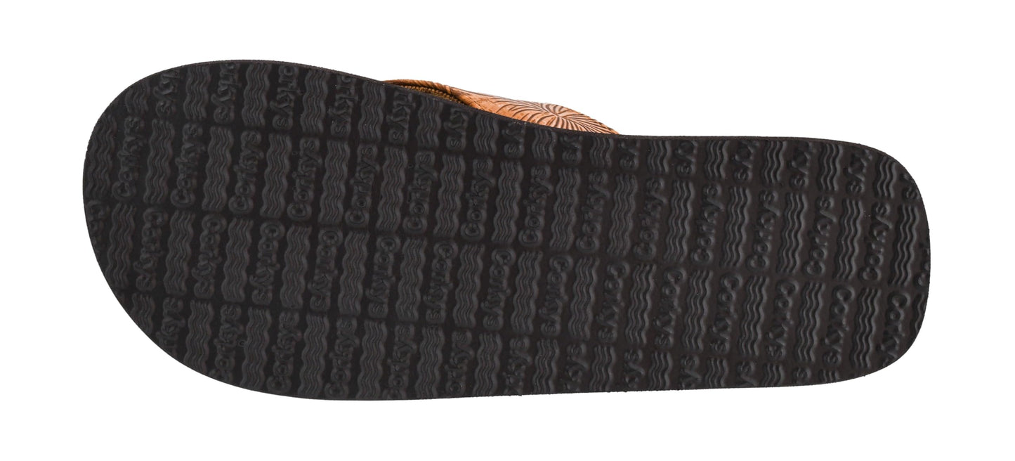 Corkys Footwear Womens Summer Break Flip Flops