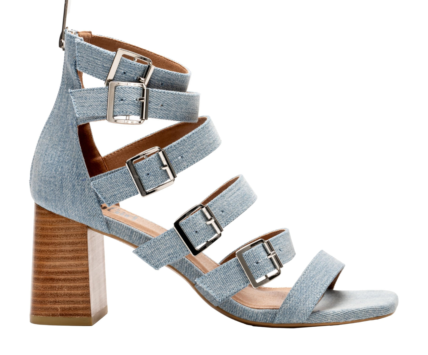 Corkys Footwear Women's Buckle Down, Block Heel, Sandals