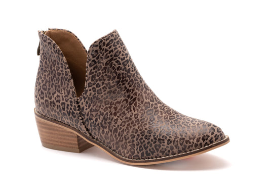 Corkys Footwear Women's Vanish Booties - Featuring Corkys Soft EVA Insoles, A 1.75-Inch Heel, and Back Zipper - Stylish and Comfortable for Everyday Wear