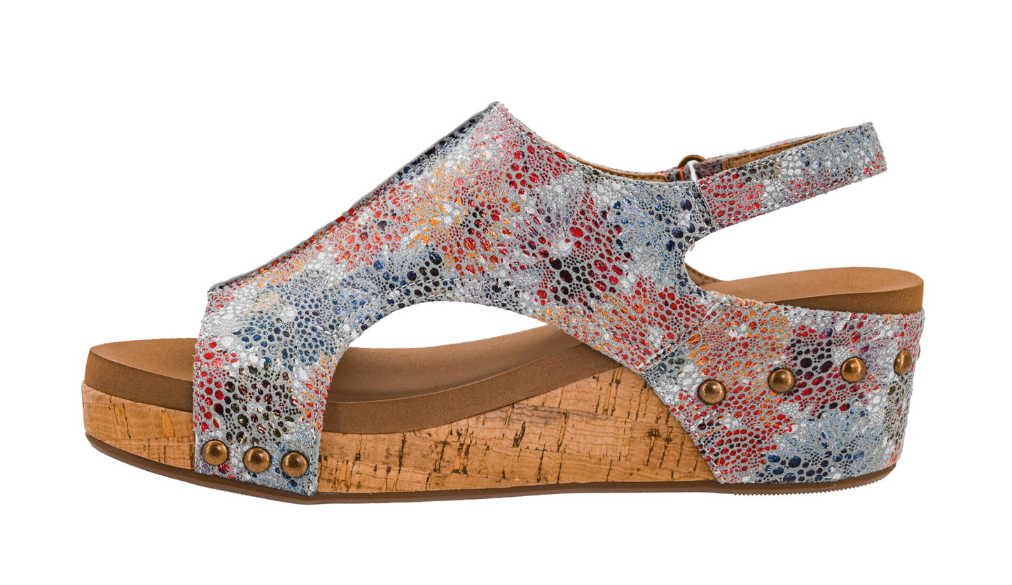 Corkys Footwear Volta Wedge - Chic Elegance Meets All-Year Comfort with a 2-Inch Cork Heel and Marshmallow Insole for Stylish Everyday Wear and All-Day Comfort