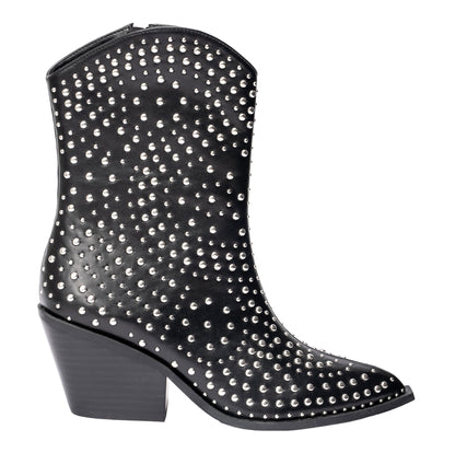 Corkys Footwear Women's Lowlights Studded Bootie