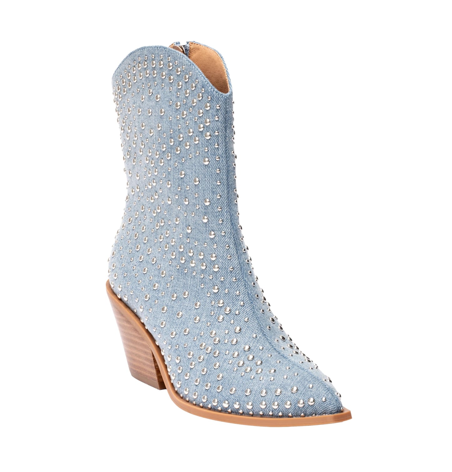 Corkys Footwear Women's Lowlights Studded Bootie