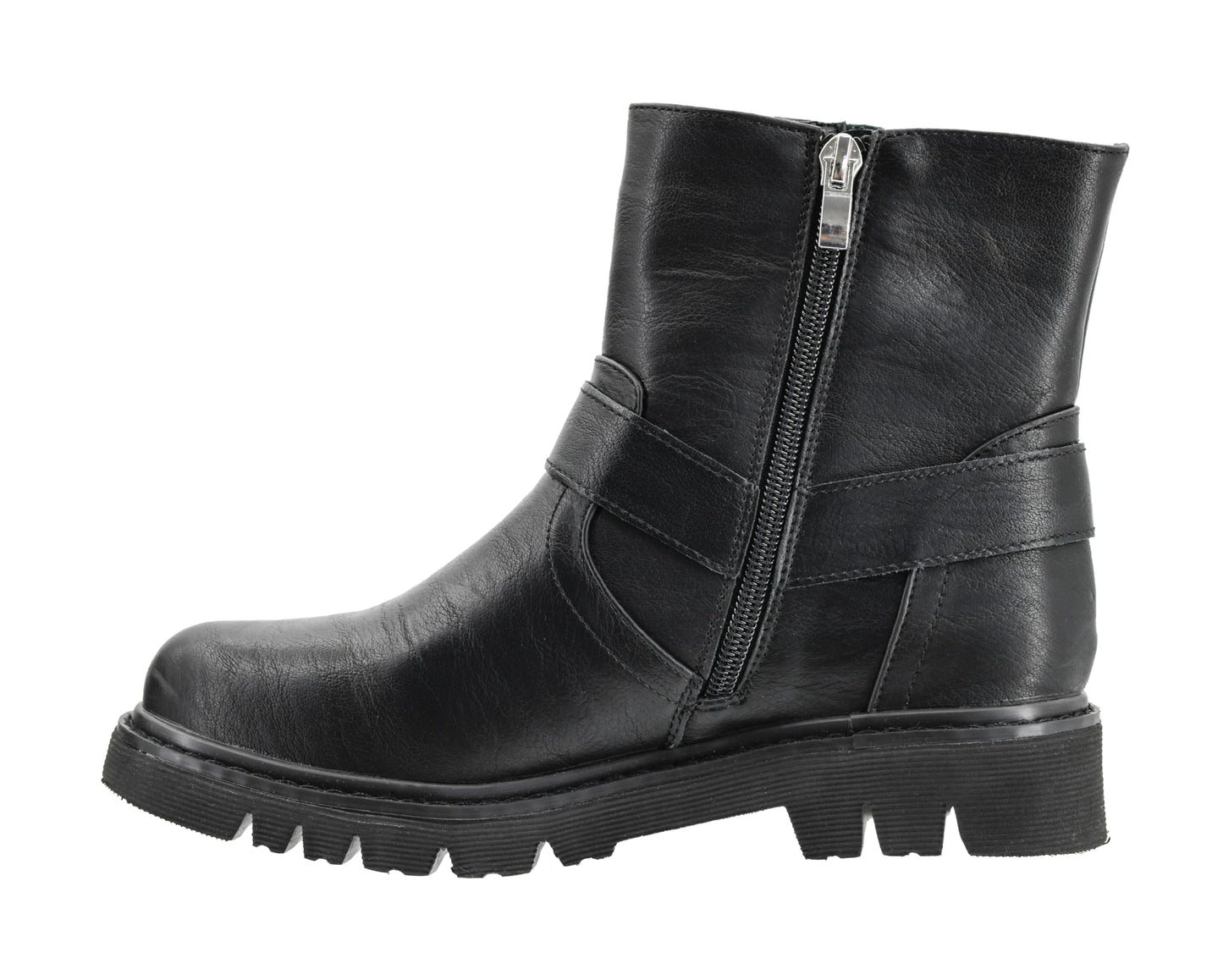 Corkys Footwear Womens Pick Of The Patch Boots - Featuring a 1.25-Inch Heel, Straps Around the Ankle with an 'O' Ring, an Adjustable Buckle, and Comfortable Insoles