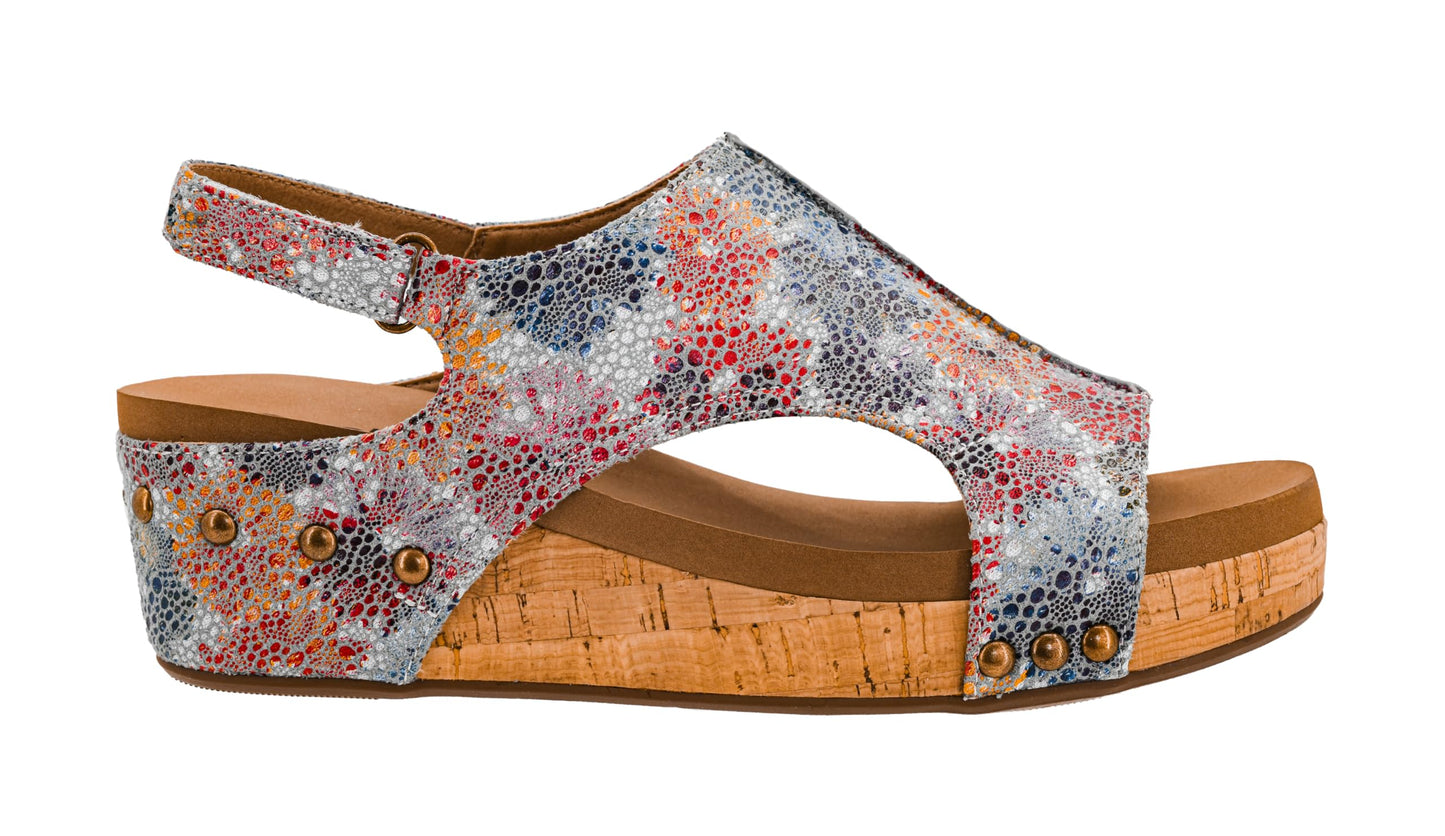 Corkys Footwear Volta Wedge - Chic Elegance Meets All-Year Comfort with a 2-Inch Cork Heel and Marshmallow Insole for Stylish Everyday Wear and All-Day Comfort