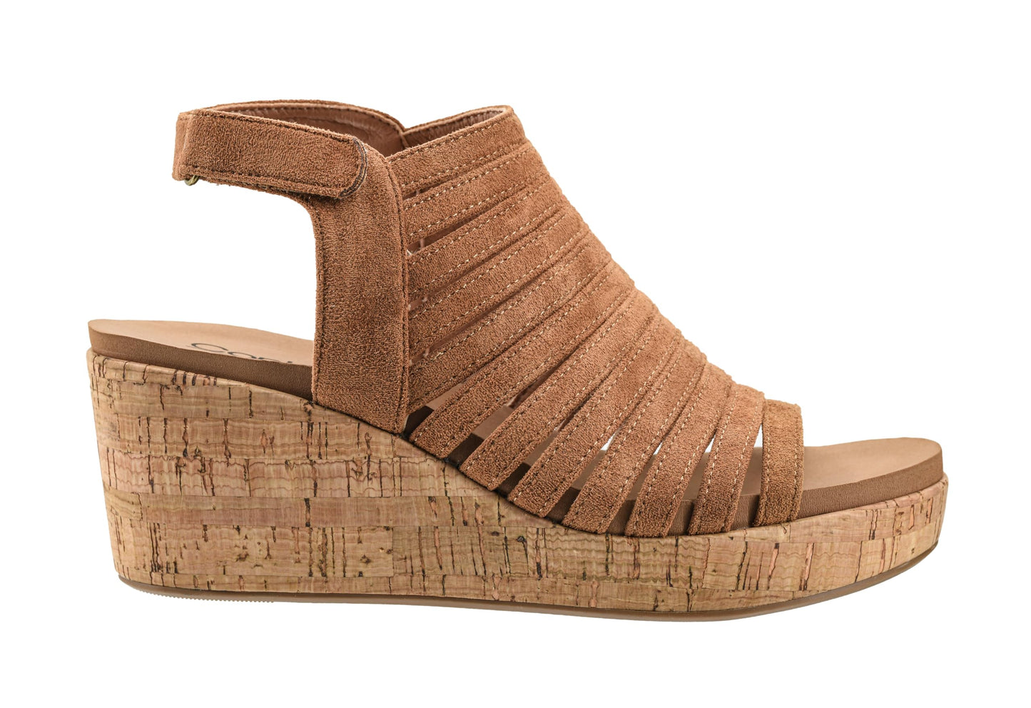 Corkys Footwear Women's Oopsie Daisey Wedge - Featuring a 2.5-Inch Heel, A Strappy and Breathable Upper, Signature Corkys Soft EVA Insoles for All-Day Wear