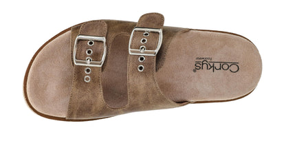 Corkys Footwear Women's Dash Sandals - Featuring Two Straps With Adjustable Buckles, A Soft Lined and Cushioned Insole, and All Day Wear - Chic and Trendy