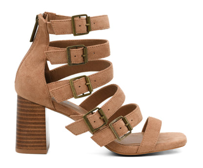 Corkys Footwear Women's Buckle Down, Block Heel, Sandals