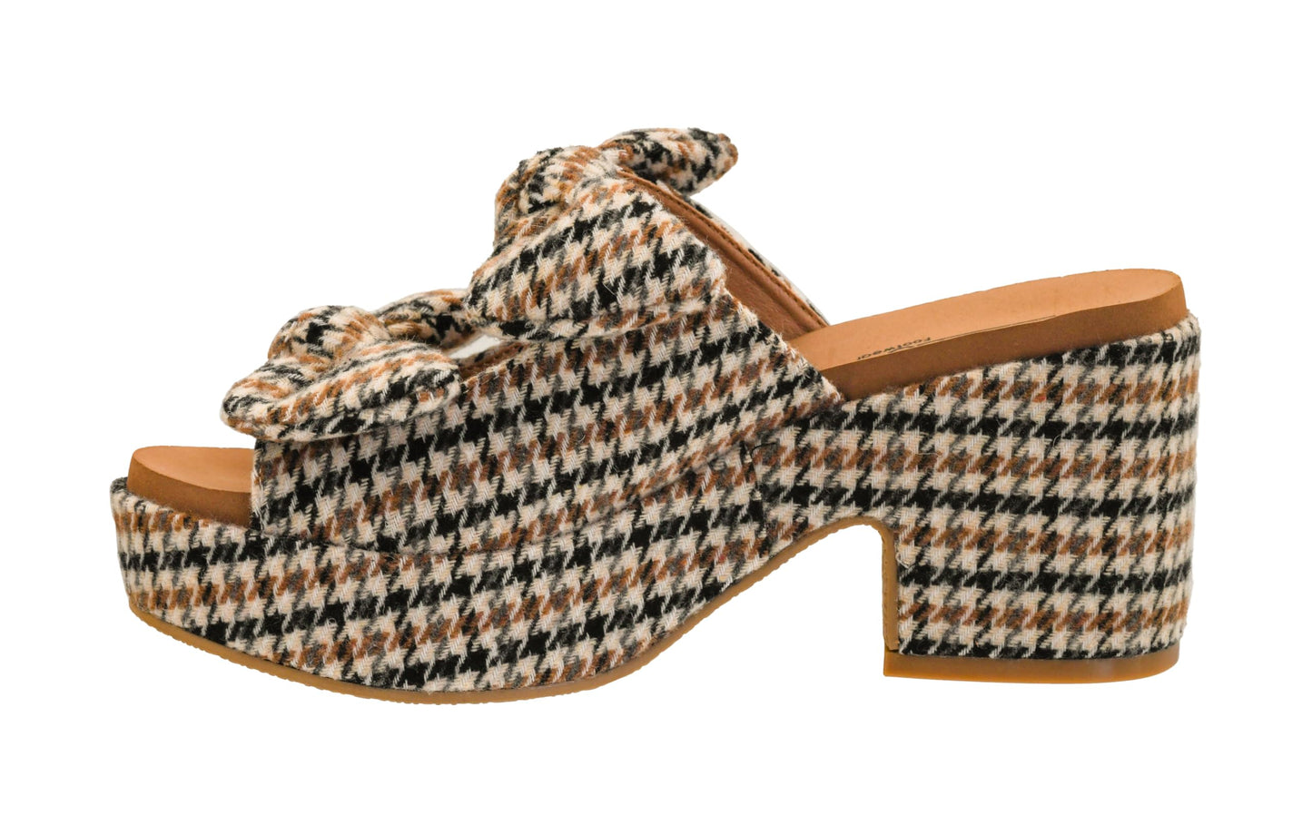 Corkys Footwear Women's Put A Bow On It Heeled Sandal - With A 3.25-Inch heel And 1-Inch platform, Chunky Heel, EVA Insole, and a Stylish Upper With Bows