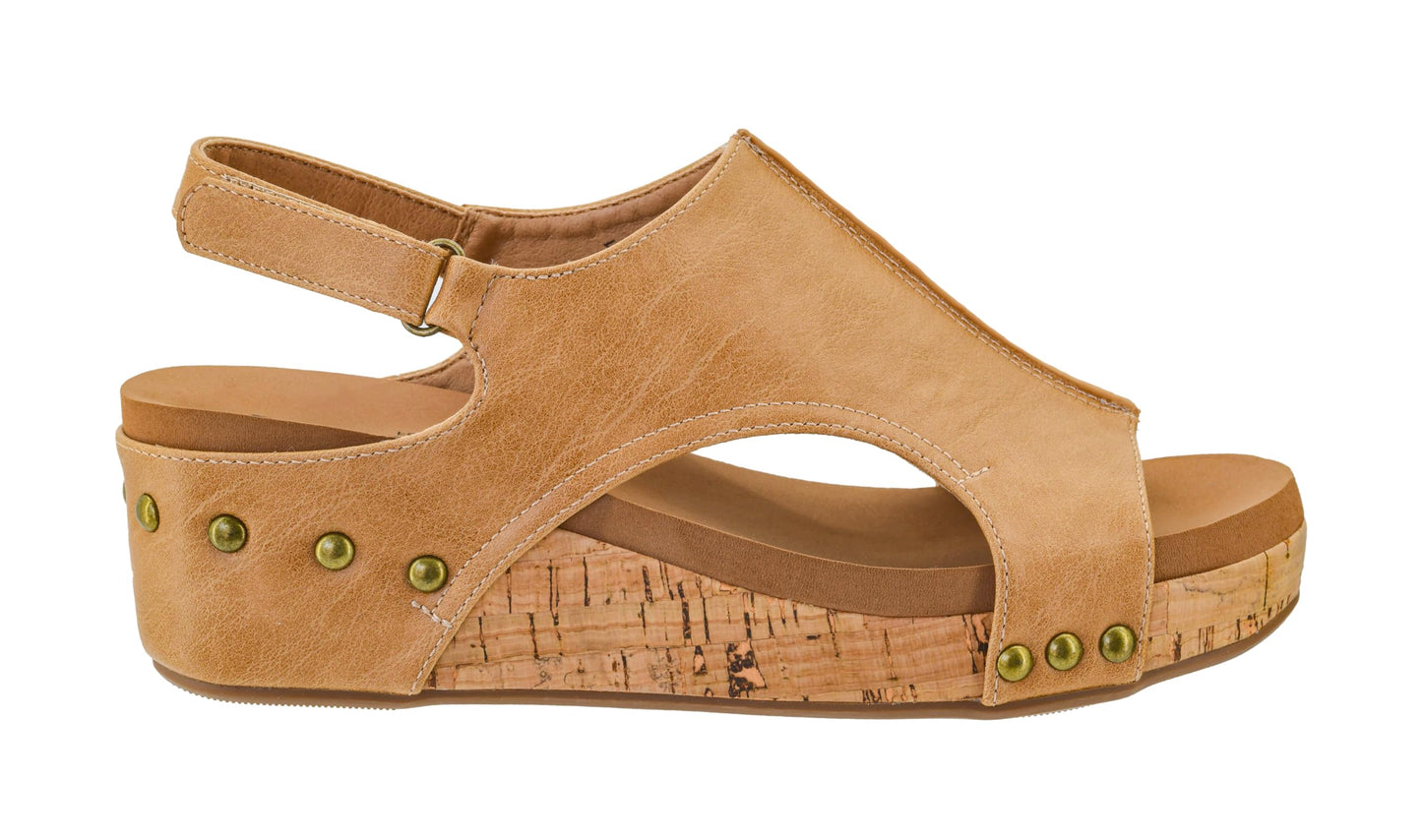 Corkys Footwear Volta Wedge - Chic Elegance Meets All-Year Comfort with a 2-Inch Cork Heel and Marshmallow Insole for Stylish Everyday Wear and All-Day Comfort