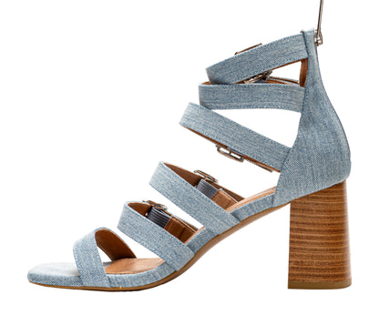 Corkys Footwear Women's Buckle Down, Block Heel, Sandals