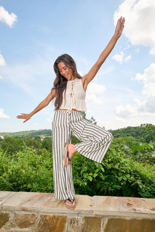 Corkys Footwear Off the Deep End Women’s Thong Flip Flop – With Cushioned EVA Insoles for Comfort, A Metal Domae Accent, and a Cork Wrapped 1-Inch Heel