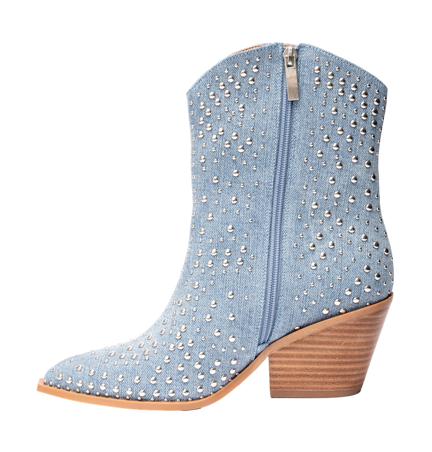 Corkys Footwear Women's Lowlights Studded Bootie